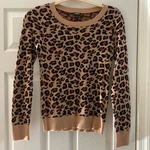 NWT! Express Women’s Leopard Print Sweater